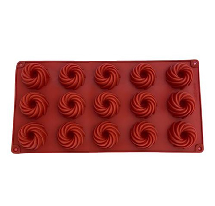 תבנית סיליקון סברינה - 15 שקעים