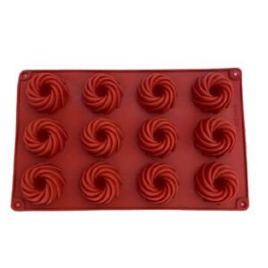 תבנית סיליקון סברינה - 12 שקעים