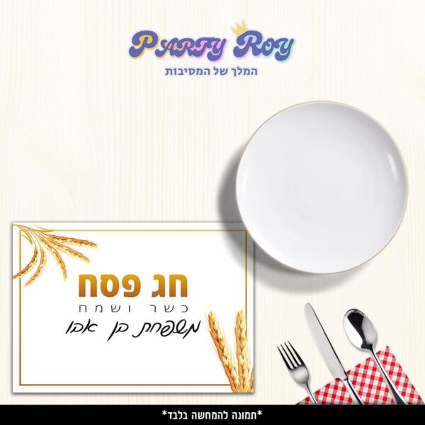 פלייסמנט - חג פסח