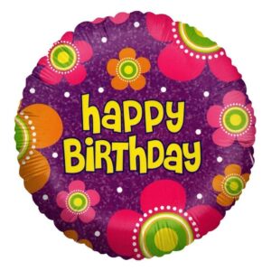 בלון מיילר 18 - Happy Birthday