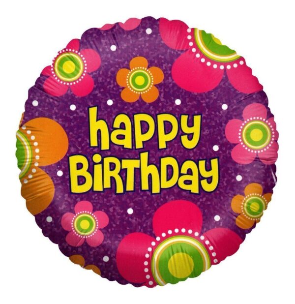 בלון מיילר 18 - Happy Birthday