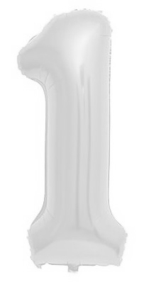 בלון מיילר 34 לבן - מספר 1