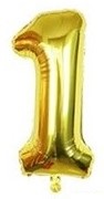 בלון מיילר 34 זהב מט - מספר 1