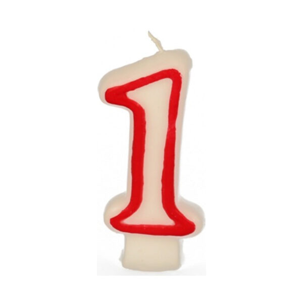 נר יום הולדת מספר 1