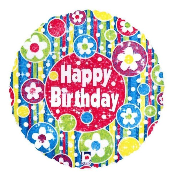 בלון מיילר 18 - Happy Birthday