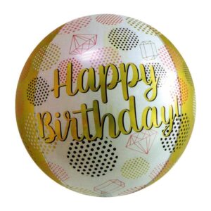 בלון מיילר 22 - Happy Birthday