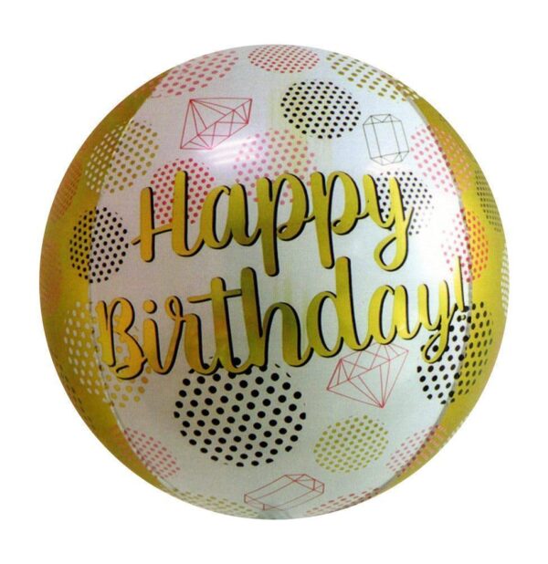 בלון מיילר 22 - Happy Birthday