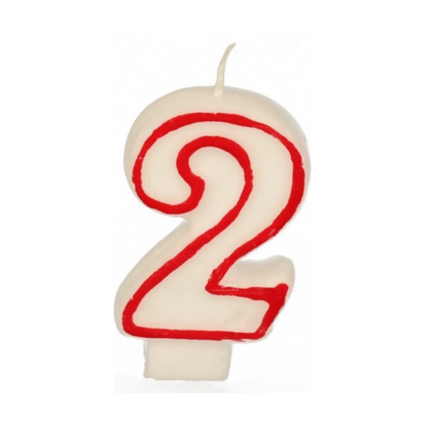 נר יום הולדת מספר 2