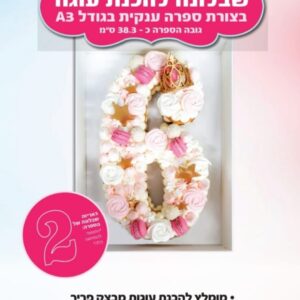 שבלונה להכנת עוגה בצורת 2