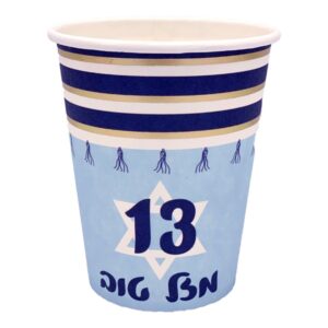כוסות נייר - מזל טוב 13