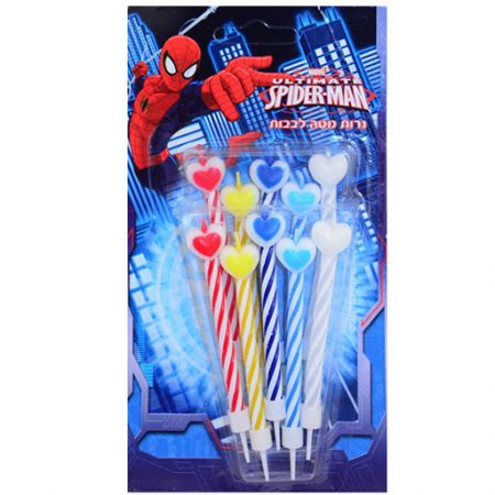 נרות מטה כוכבים - ספיידרמן