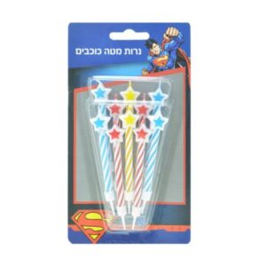 נרות מטה כוכבים - סופרמן
