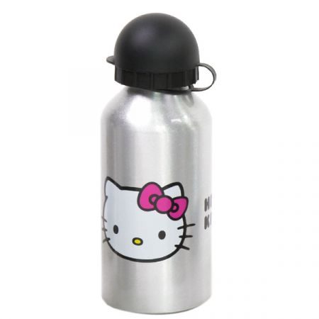 בקבוק אלומיניום 400 מ"ל - הלו קיטי
