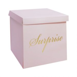 קופסת הפתעה מתפוצצת - ורוד