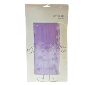 וילון פרנזים - סגול