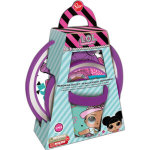 סט כלי אוכל פרימיום 3 חלקים - LOL