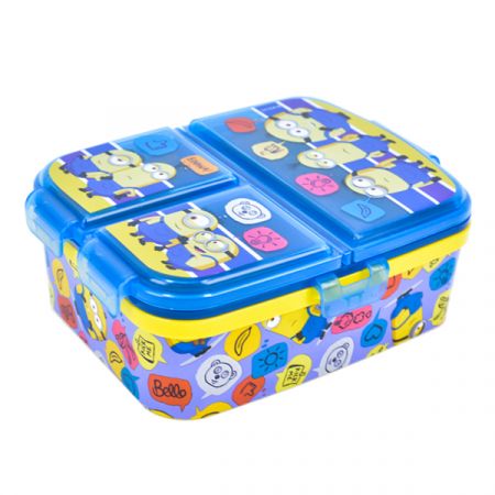 קופסת אוכל מולטי XL - מיניונים