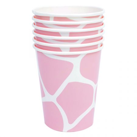 כוסות נייר - ג'ירפה