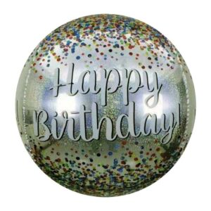 בלון כדור 22 - Happy Birthday