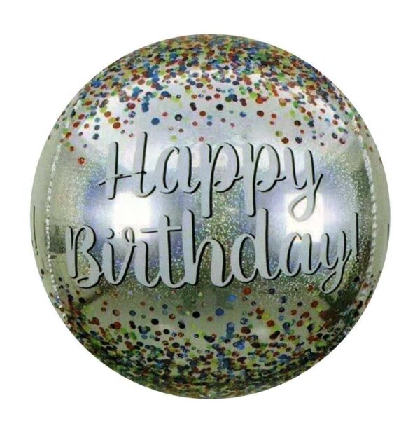 בלון כדור 22 - Happy Birthday