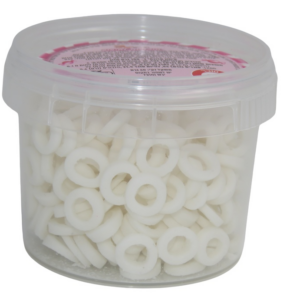 סוכריות לקישוט חישוקים - לבן