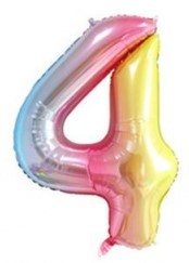 בלון מיילר 34 צבעי קשת - מספר 4