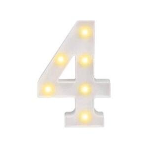 מנורת לד מספר - 4