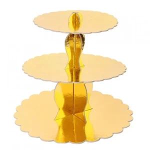 מעמד לקאפקייקס - זהב