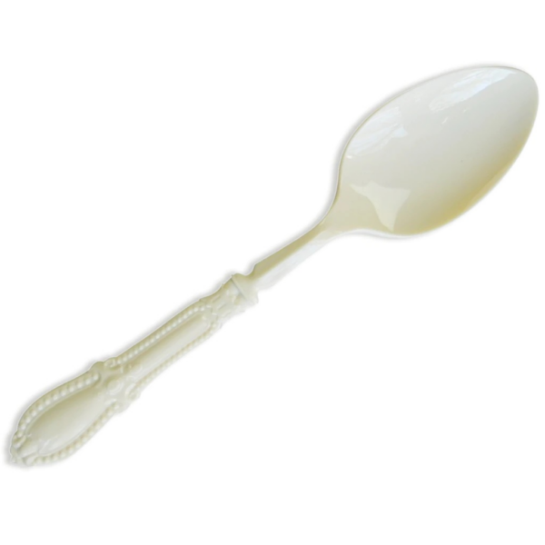 כפות הגשה וינטג' - קרם