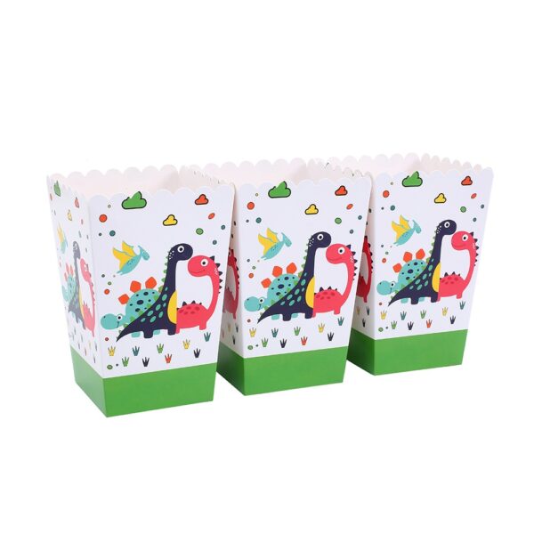 קופסאות פופקורן וחטיפים - דינוזאורים