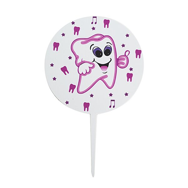 טופר פלסטיק ורוד לבת - שן ראשונה