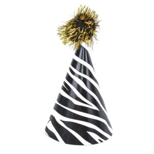 כובעי מיני ליום הולדת - זברה