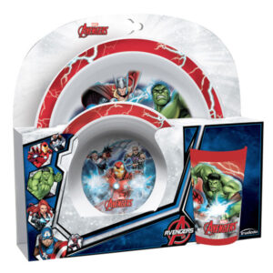 סט כלי אוכל 3 חלקים - הנוקמים