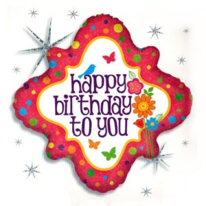 בלון מיילר 18 - Happy Birthday