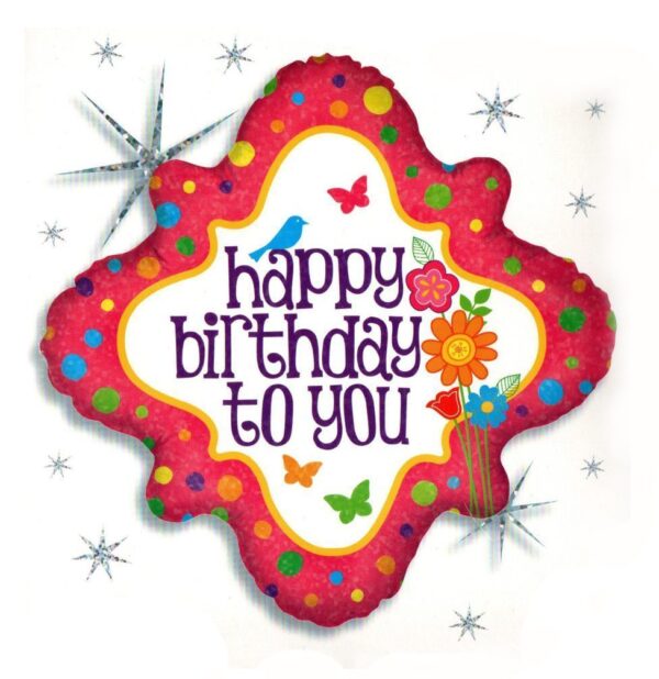 בלון מיילר 18 - Happy Birthday