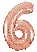 בלון מיילר 34 רוז גולד מט - מספר 6