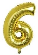 בלון מיילר 34 זהב מט - מספר 6