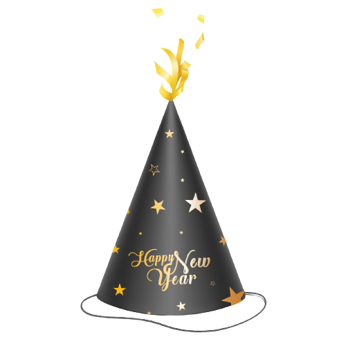 כובעי מיני - Happy New Year