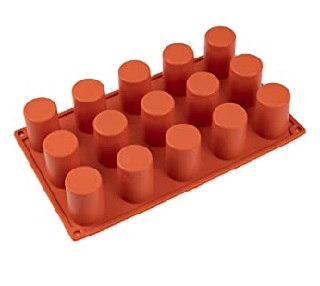 תבנית סיליקון למגנום על מקל - 15 שקעים
