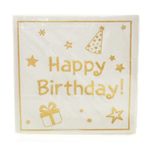 מפיות נייר - זהב לייזר