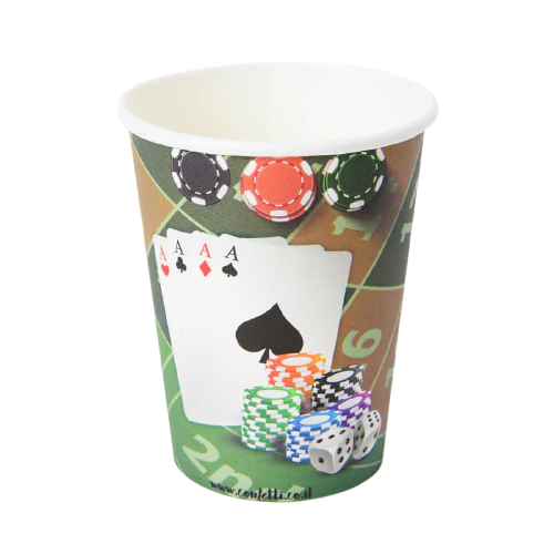 כוסות נייר - קזינו