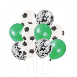 סט 10 בלונים - כדורגל