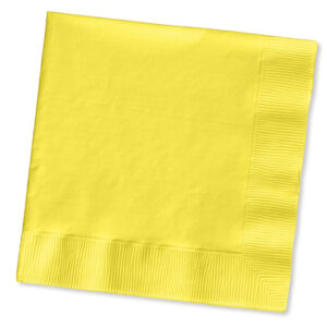 מפיות נייר - צהוב