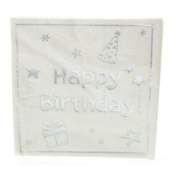 מפיות נייר - כסף לייזר