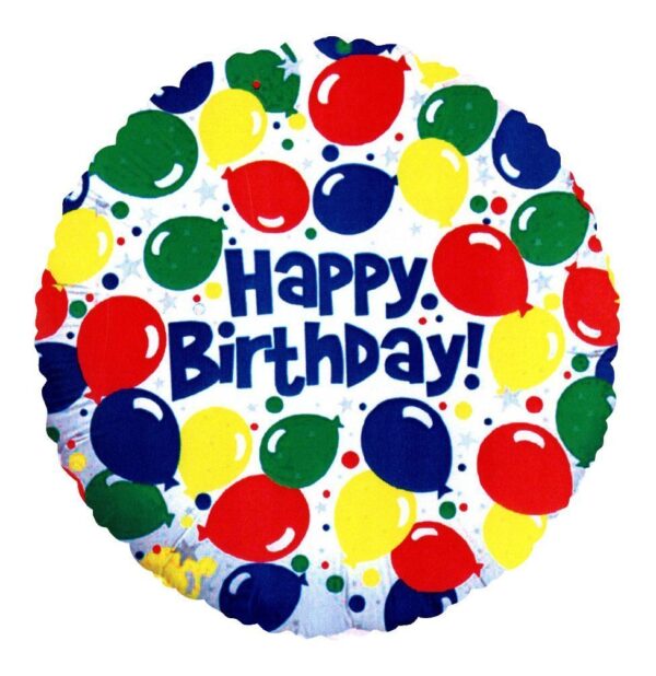בלון מיילר 18 - Happy Birthday
