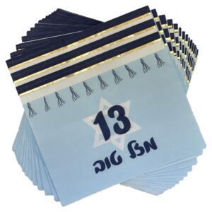 מפיות נייר - מזל טוב 13