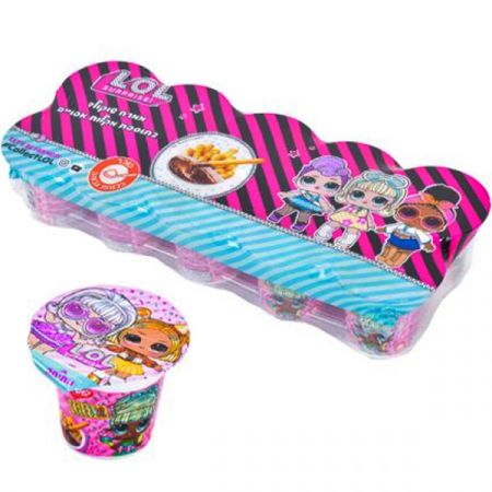 מקלות ביסקויט עם ממרח שוקולד 15 גרם - LOL