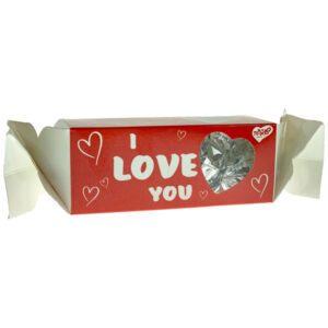 פרליני שוקולד במארז סוכריה