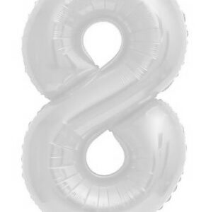 בלון מיילר 34 לבן - מספר 8