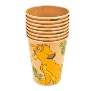 כוסות נייר - מלך האריות